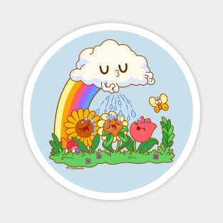 Peeing Cloud ~ Spring Showers Magnet